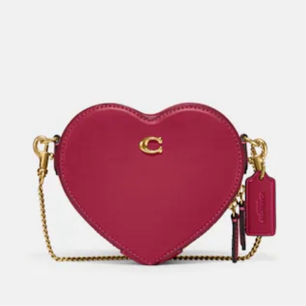 Coach Heart-Shaped Mini Bag
